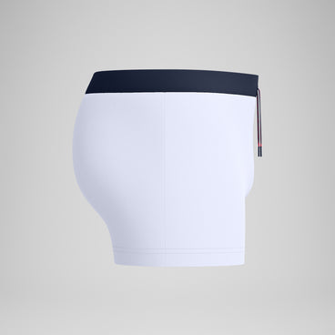 Men's Jetstream Solid Aquashort White/Navy