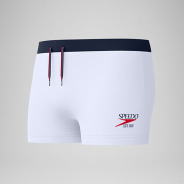 Men's Jetstream Solid Aquashort White/Navy
