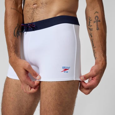 Men's Jetstream Solid Aquashort White/Navy
