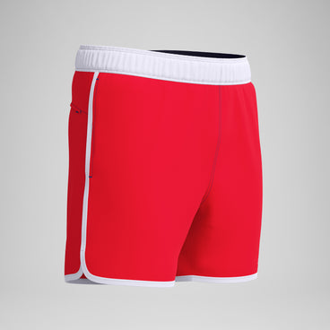 Men's Jetstream Solid Swim Shorts Red
