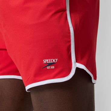Men's Jetstream Logo Swim Shorts Red/White