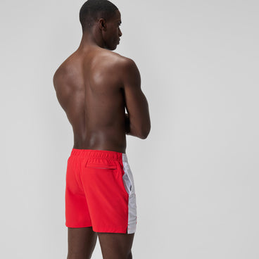 Men's Jetstream Retro Volley Swim Trunks Red/White