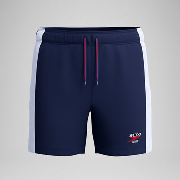 Men's Jetstream Retro Volley Swim Trunks Navy/White
