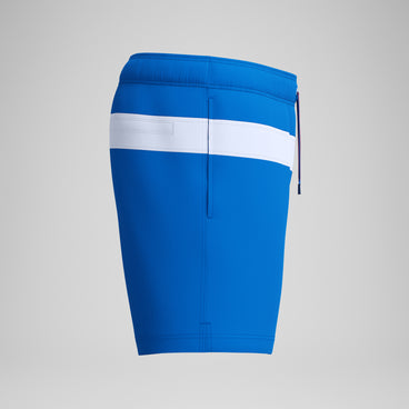 Men's Jetstream Retro Volley Swim Trunks Blue/White