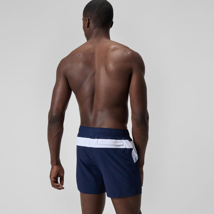 Men's Jetstream Retro Volley Swim Trunks Navy/White