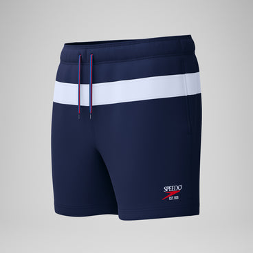 Men's Jetstream Retro Volley Swim Trunks Navy/White
