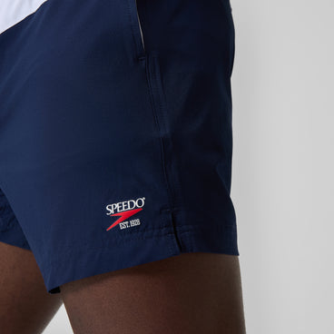 Men's Jetstream Retro Volley Swim Trunks Navy/White
