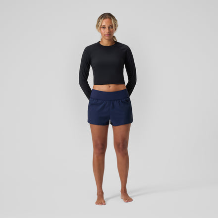 Short de bain The Lookout pour femmes, bleu marine