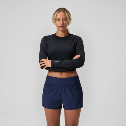 Short de bain The Lookout pour femmes, bleu marine