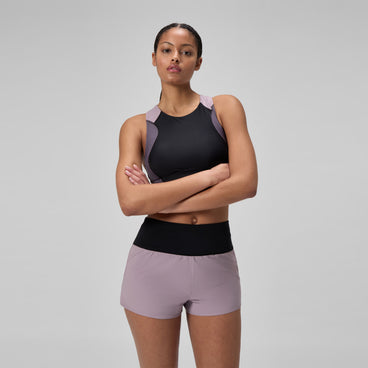 Women's Lookout Solid Swim Shorts Mauve