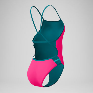Women's Club Training Tri Back Swimsuit Pink