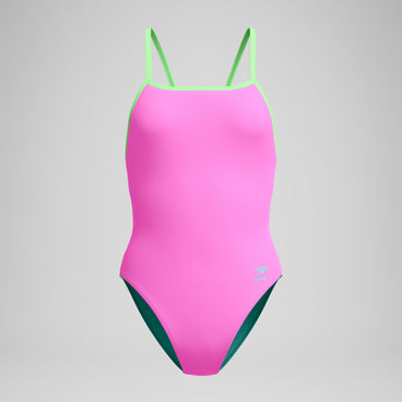 Women's Tri Back Swimsuit Pink