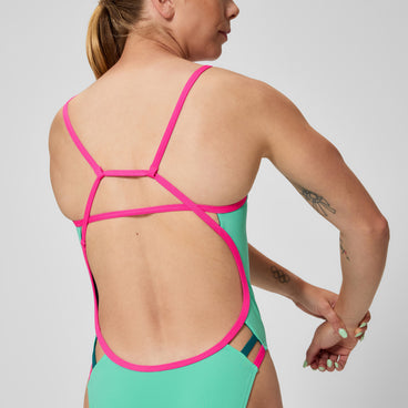 Women's Tri Back Blue