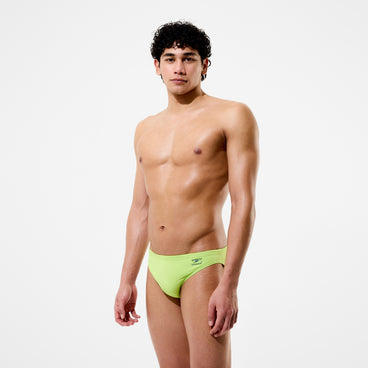 Men's Club Training Brief Lime Green