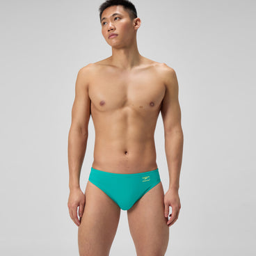 Men's Club Training Solid Brief Green