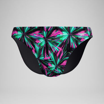 Men's Club Training Printed Brief Green/Black
