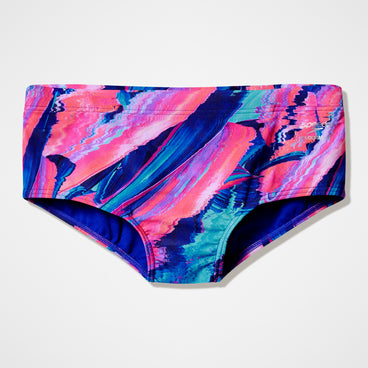Men's Club Training Printed Brief Blue/Pink