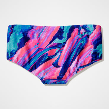Men's Club Training Printed Brief Blue/Pink