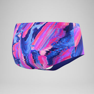 Men's Club Training Printed Brief Blue/Pink