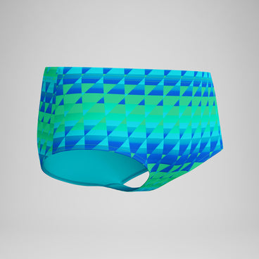 Men's Printed Brief Blue