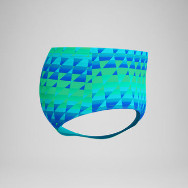 Men's Printed Brief Blue