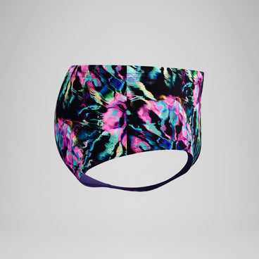 Men's Printed Brief Black
