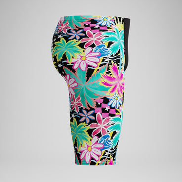 Men's Club Training Printed Jammer Black/Green