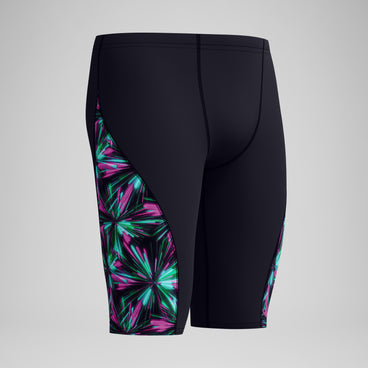 Men's Club Training Spliced Jammer Black/Green
