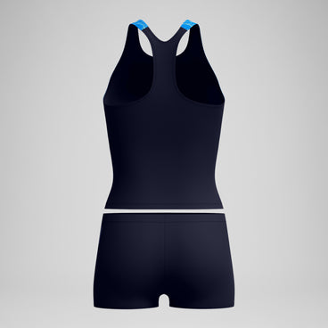 Women's Hyperboom Splice Tankini Set Navy/Blue