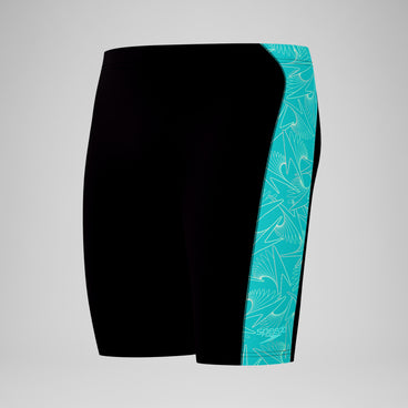 Men's Hyperboom Panel Jammer Black/Turquoise