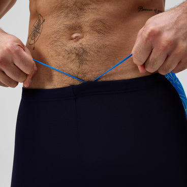 Men's Hyperboom Panel Aquashort Navy/Blue