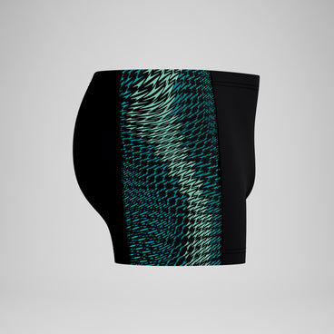 Men's Endurance+ MAX Tech Panel Aquashort Black/Turquoise