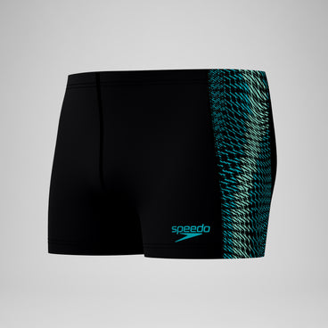 Men's Endurance+ MAX Tech Panel Aquashort Black/Turquoise