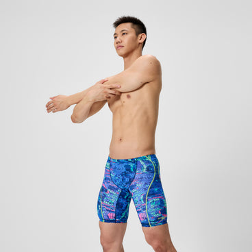 Male Fastskin HyperSpark Printed Jammer Pixel Pool