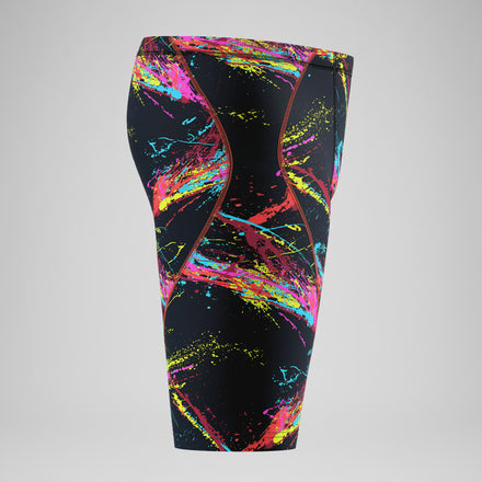 Male Fastskin HyperSpark Printed Jammer Black/Red