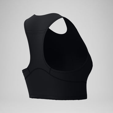 Women's Ocean Flex Crop Top Black