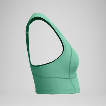 Women's Ocean Flex Crop Top Green