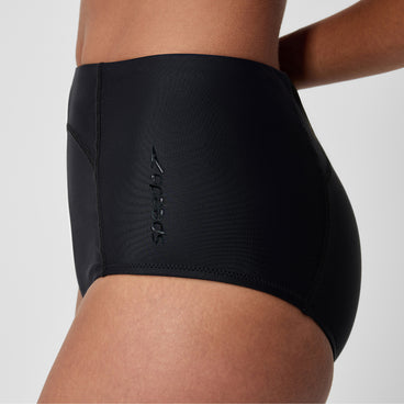 Women's Ocean Flex Boyleg Bottom Black