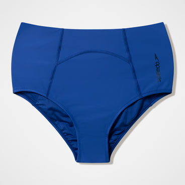 Women's Ocean Flex Boyleg Bikini Bottoms Gray/Blue