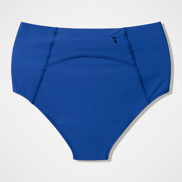 Women's Ocean Flex Boyleg Bikini Bottoms Gray/Blue
