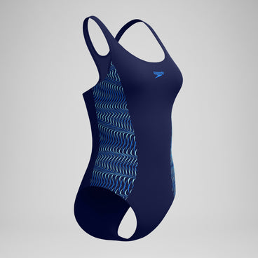 Women's Medalist Placement Swimsuit Navy/Blue