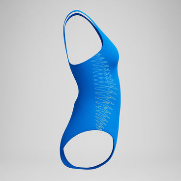 Women's Placement Muscleback Swimsuit Blue