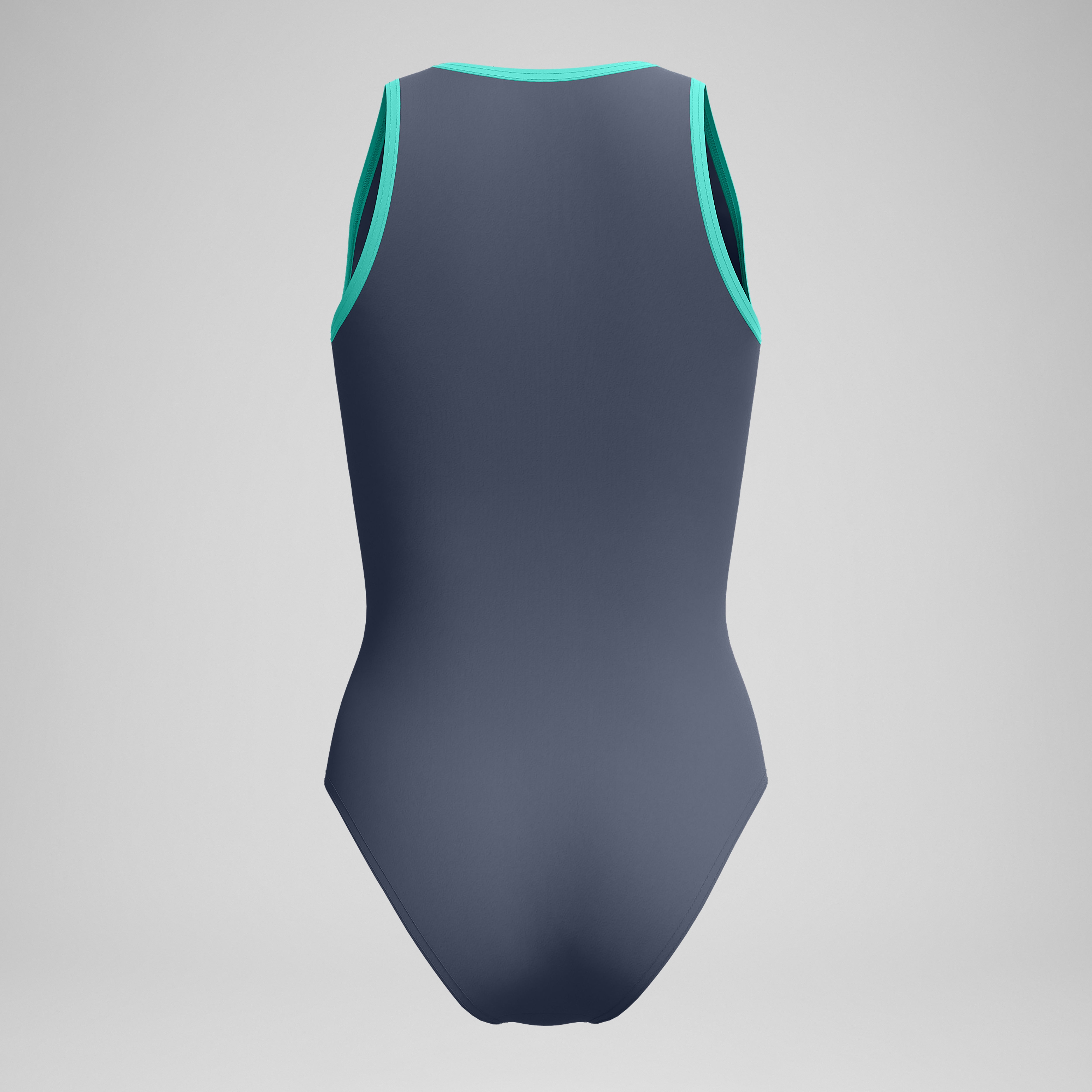 Women's Printed Panel Hydrasuit Grey/Turquoise | Speedo