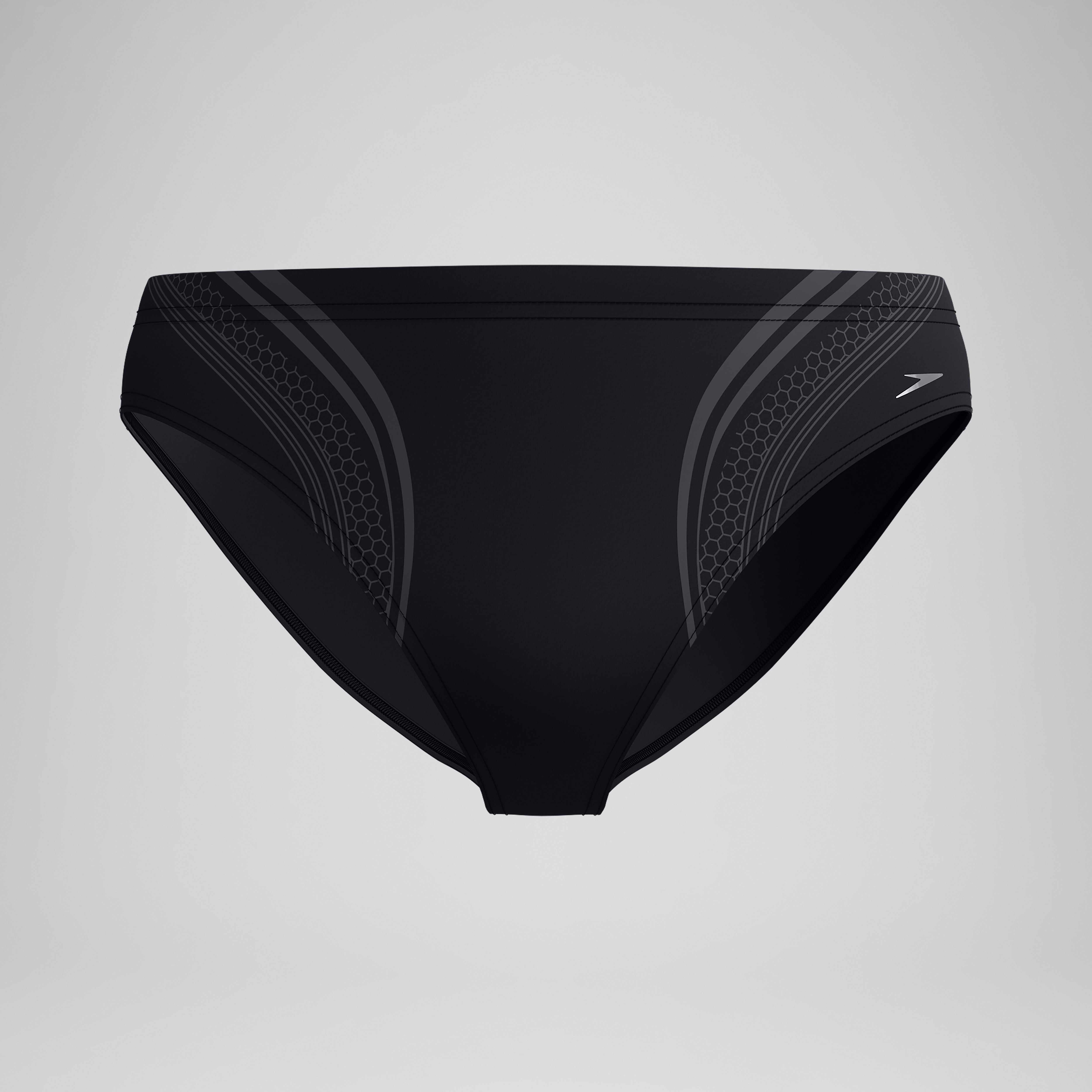Men's Printed V Class Movement Brief Black | Speedo