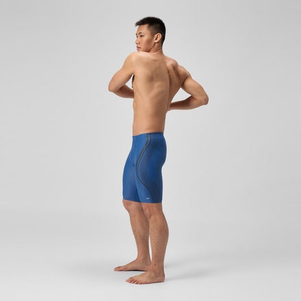 Men's Printed V Class Movement Jammer Blue