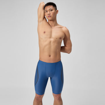 Men's Printed V Class Movement Jammer Blue