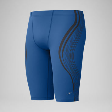Men's Printed V Class Movement Jammer Blue