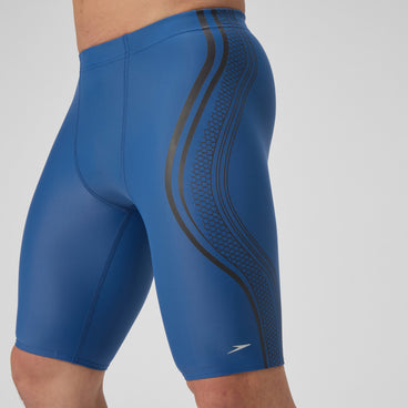 Men's Printed V Class Movement Jammer Blue