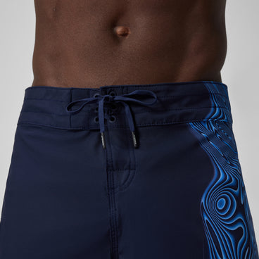 Men's Lookout Printed Boardshorts Navy/Blue