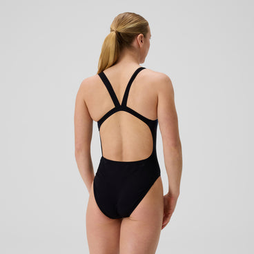 Women's Club Training Printed Leaderback One Piece Black/Pink
